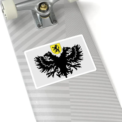 Lo-Reninge vlag (Belgium) STICKER Vinyl Kiss-Cut Decal - The Sticker Space