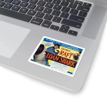 Loan Shark 1952 Movie Poster - STICKER Vinyl Kiss-Cut Decal - The Sticker Space