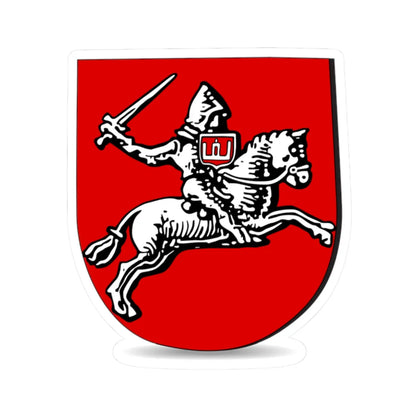 Lob Погоня Сигизмунда Кейстутовича1 (Belarus) (Coat of Arms) STICKER Vinyl Kiss-Cut Decal 2 Inch White - The Sticker Space