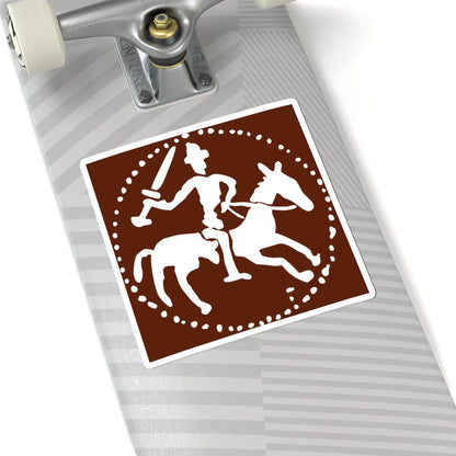 Lob Печать Лугвена Ольгердовича mini2 (Belarus) (Coat of Arms) STICKER Vinyl Kiss-Cut Decal - The Sticker Space