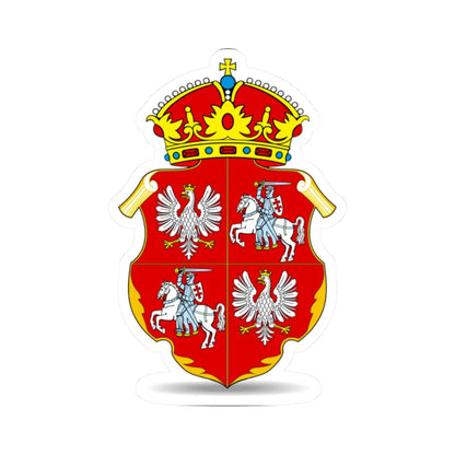 Lob Rech Pospolita (Lithuania) (Coat of Arms) STICKER Vinyl Kiss-Cut Decal 2 Inch White - The Sticker Space