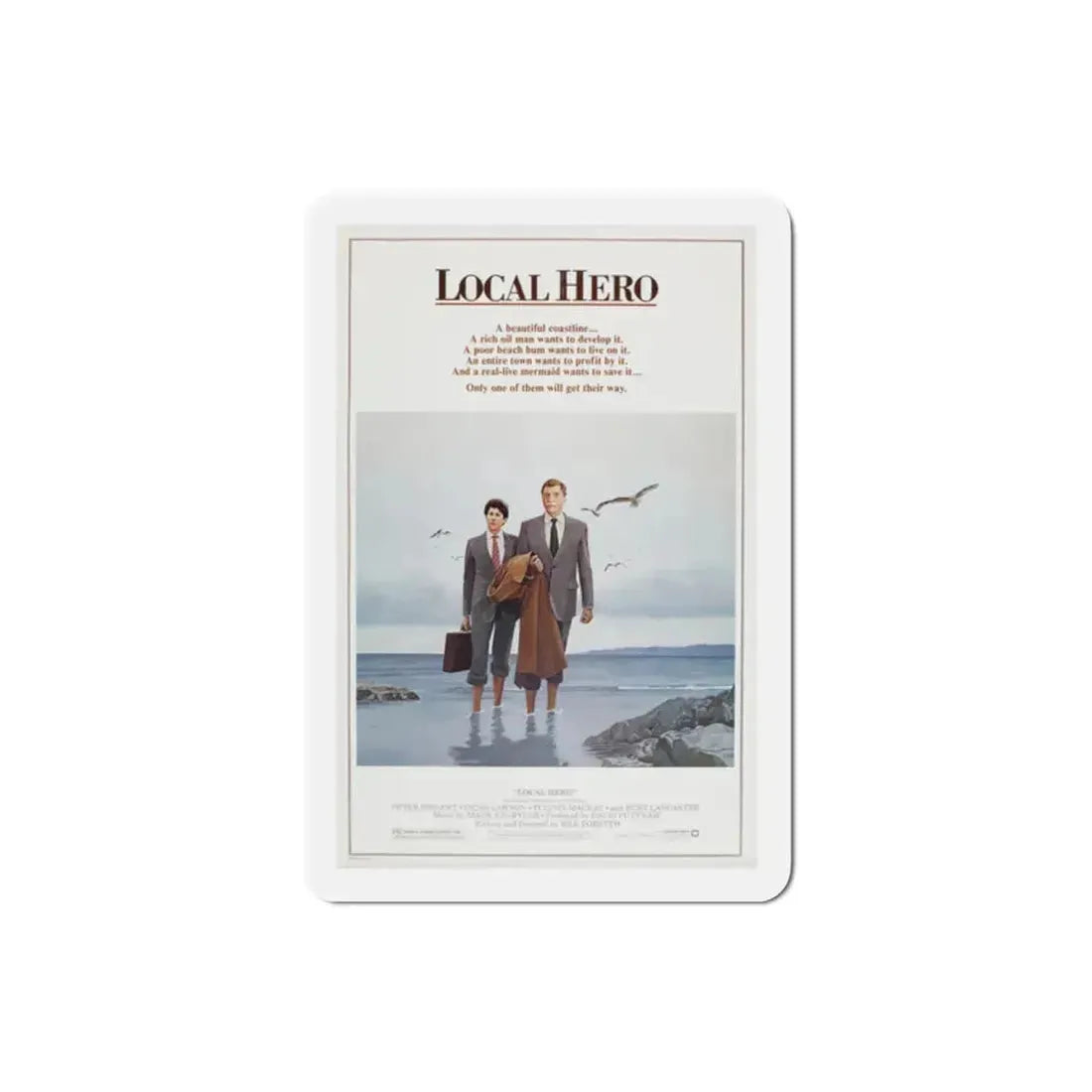 Local Hero 1983 Movie Poster Refrigerator Magnet 2 Inch - The Sticker Space