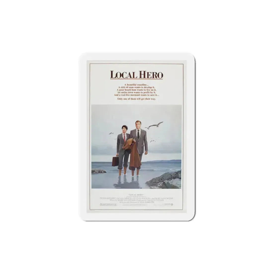 Local Hero 1983 Movie Poster Refrigerator Magnet 3 Inch - The Sticker Space