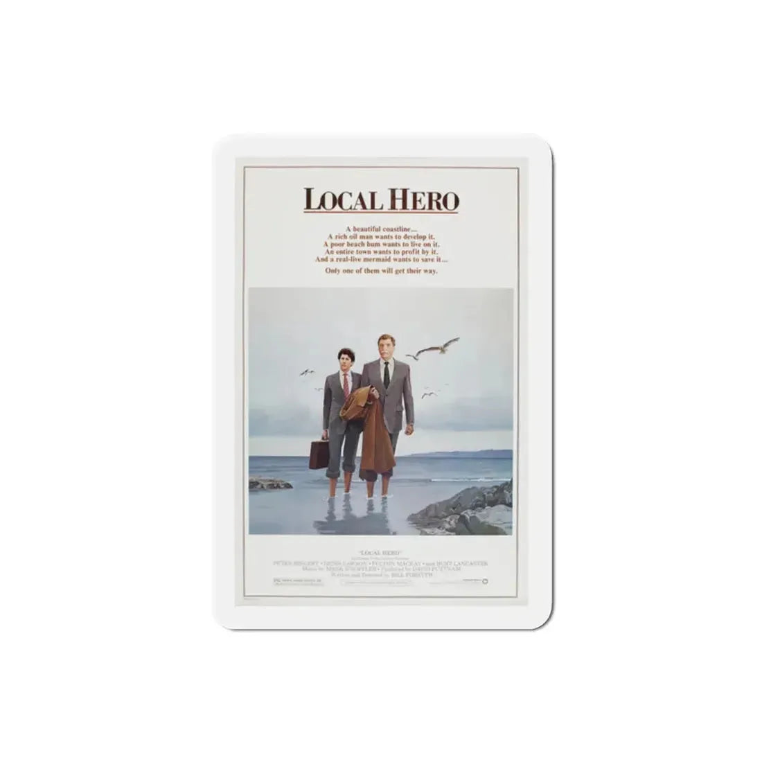 Local Hero 1983 Movie Poster Refrigerator Magnet - The Sticker Space