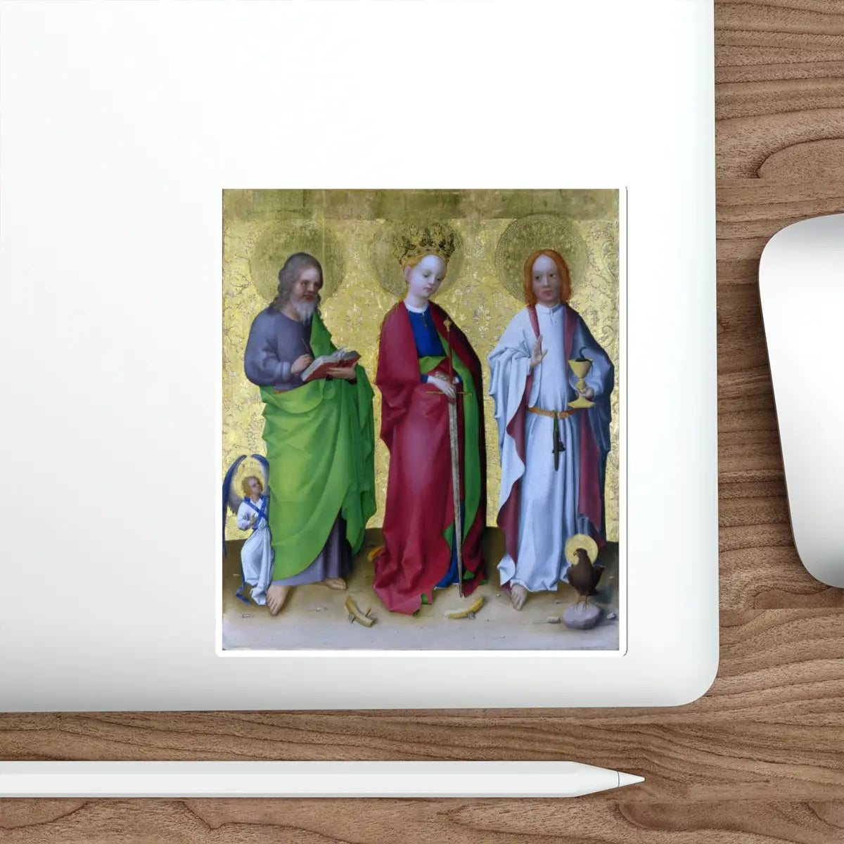 SKU:23556082758596937435 Sticker types:White Shape:Die-Cut Sizes:5" × 5"