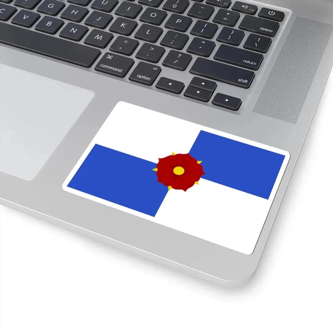 Lochristi vlag (Belgium) STICKER Vinyl Kiss-Cut Decal - The Sticker Space