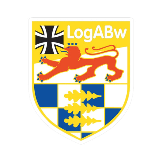 LogABw (Germany) (Coat of Arms) STICKER Vinyl Kiss-Cut Decal 2 Inch White - The Sticker Space
