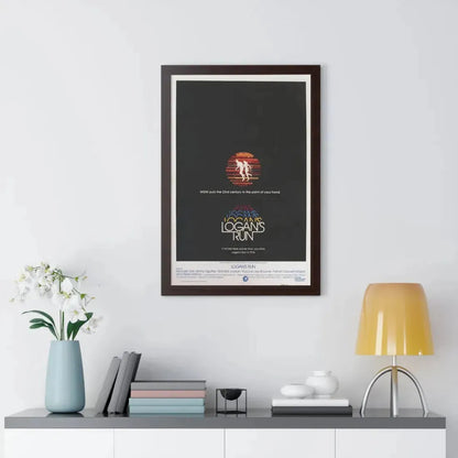LOGAN'S RUN (TEASER) 1976 - Framed Movie Poster - The Sticker Space