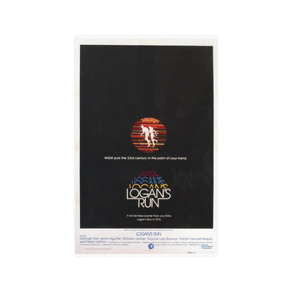 LOGAN'S RUN (TEASER) 1976 - Paper Movie Poster-11″ x 17″ (Vertical)-The Sticker Space