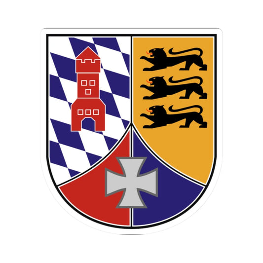 LogBtl 471 (Germany) (Coat of Arms) STICKER Vinyl Kiss-Cut Decal 2 Inch White - The Sticker Space