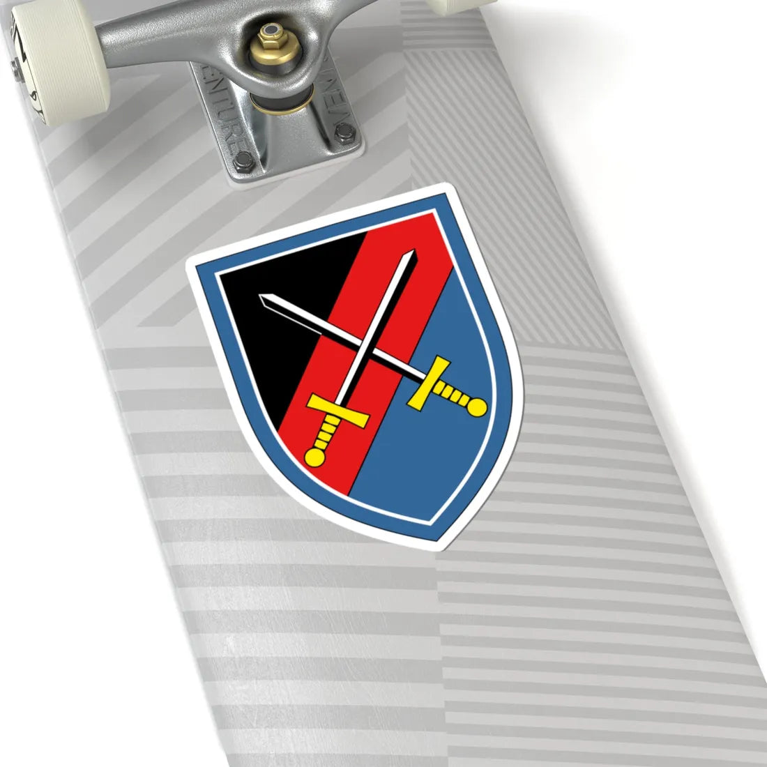 Logistikbrigade 100 Bundeswehr (Germany) (Coat of Arms) STICKER Vinyl Kiss-Cut Decal - The Sticker Space