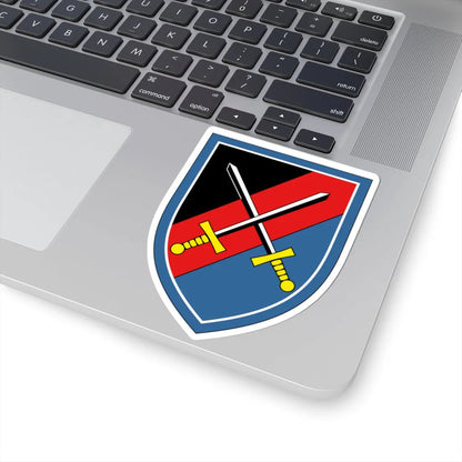 Logistikbrigade 100 Bundeswehr (Germany) (Coat of Arms) STICKER Vinyl Kiss-Cut Decal - The Sticker Space