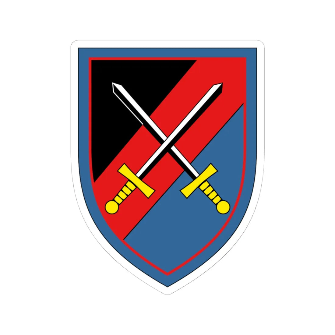 Logistikbrigade 200 Bundeswehr (Germany) (Coat of Arms) STICKER Vinyl Kiss-Cut Decal 4 Inch White - The Sticker Space