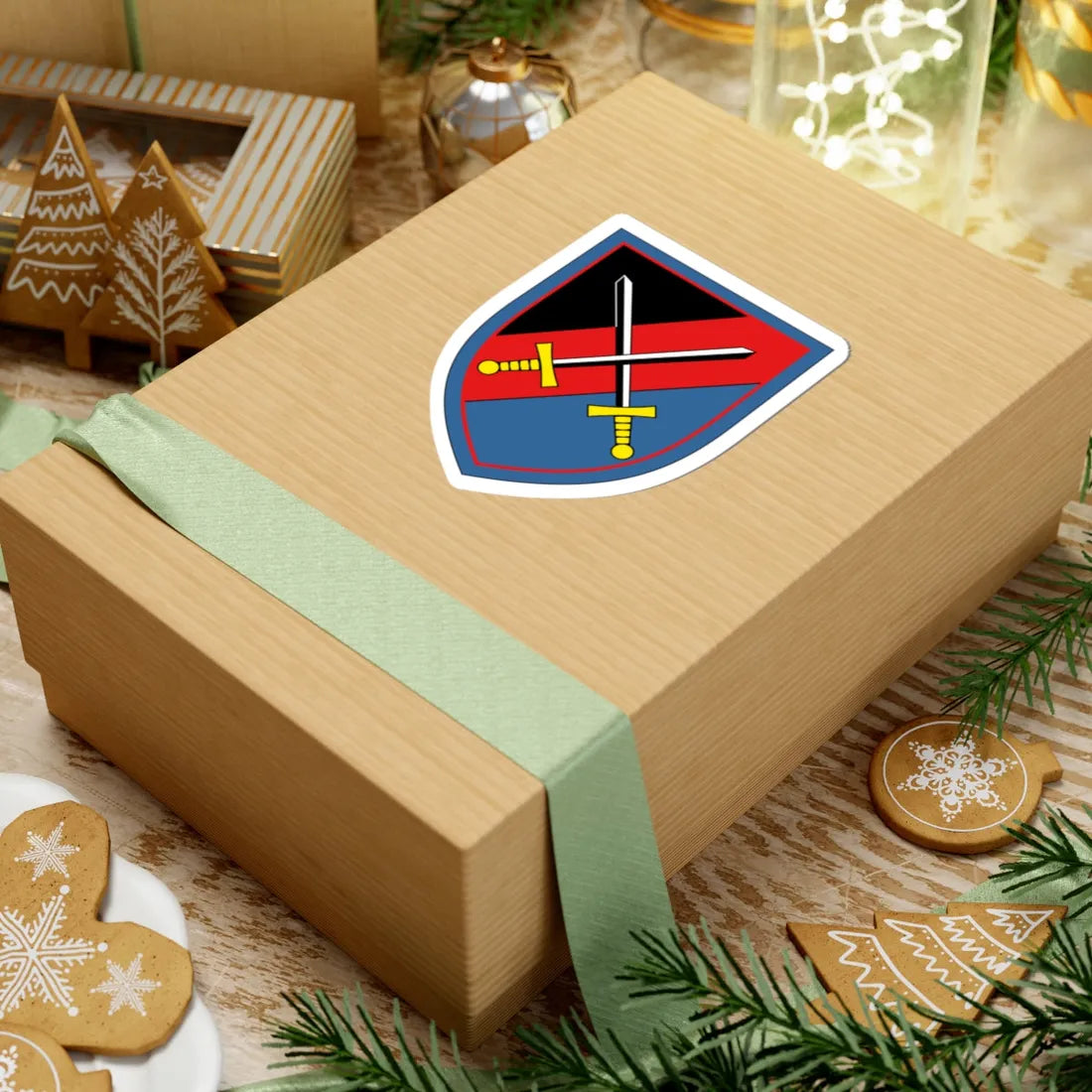 Logistikbrigade 200 Bundeswehr (Germany) (Coat of Arms) STICKER Vinyl Kiss-Cut Decal - The Sticker Space