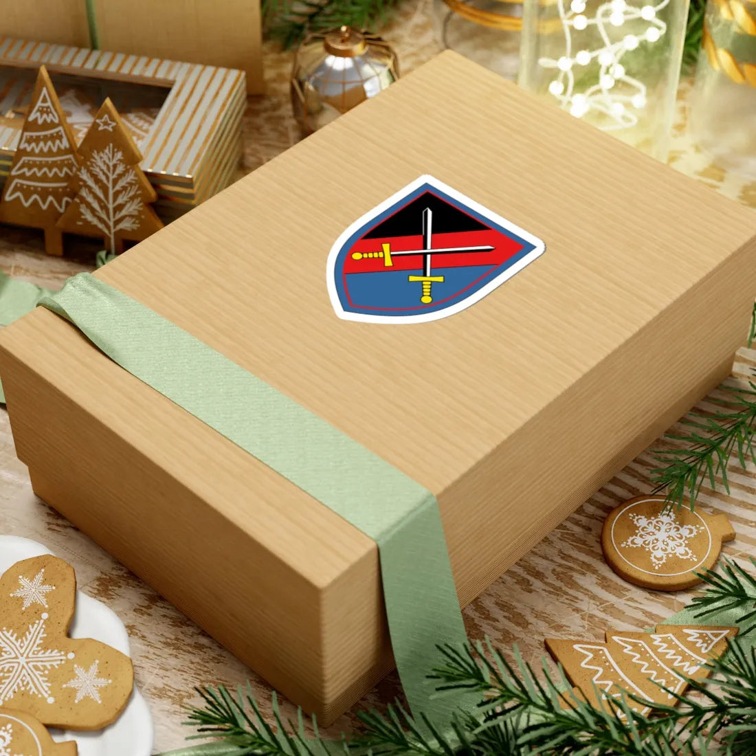 Logistikbrigade 200 Bundeswehr (Germany) (Coat of Arms) STICKER Vinyl Kiss-Cut Decal - The Sticker Space