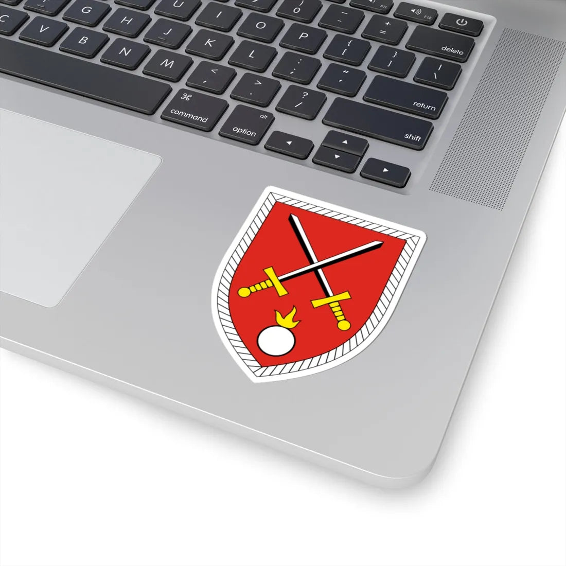 Logistikzentrum des Heeres Bundeswehr (Germany) (Coat of Arms) STICKER Vinyl Kiss-Cut Decal - The Sticker Space