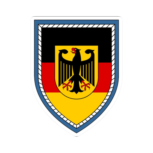 LogKdo Bw (Germany) (Coat of Arms) STICKER Vinyl Kiss-Cut Decal 2 Inch White - The Sticker Space