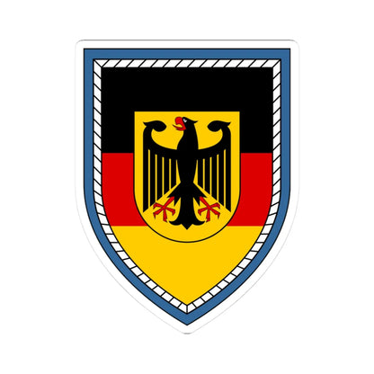 LogKdo Bw (Germany) (Coat of Arms) STICKER Vinyl Kiss-Cut Decal 3 Inch White - The Sticker Space