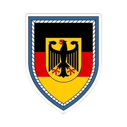 LogKdo Bw (Germany) (Coat of Arms) STICKER Vinyl Kiss-Cut Decal 4 Inch White - The Sticker Space