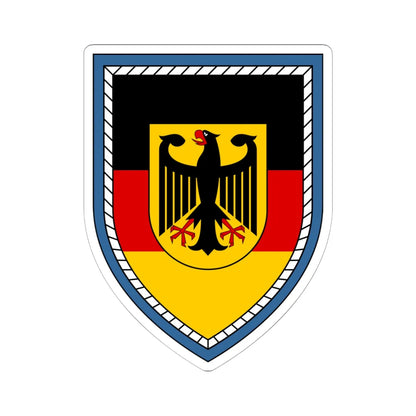 LogKdo Bw (Germany) (Coat of Arms) STICKER Vinyl Kiss-Cut Decal 6 Inch White - The Sticker Space