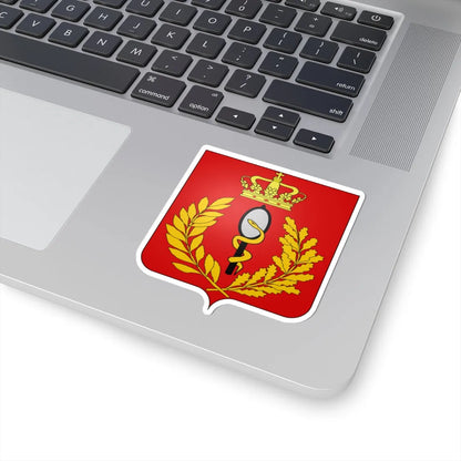 Logo Composante Medicale Armee Belge (Belgium) (Coat of Arms) STICKER Vinyl Kiss-Cut Decal - The Sticker Space