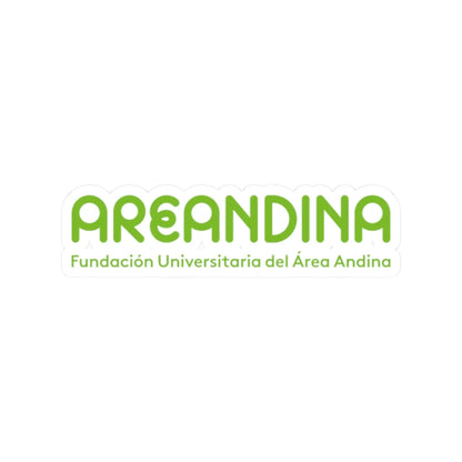 Logo de Areandina (Colombia) (Coat of Arms) STICKER Vinyl Kiss-Cut Decal 2 Inch White - The Sticker Space