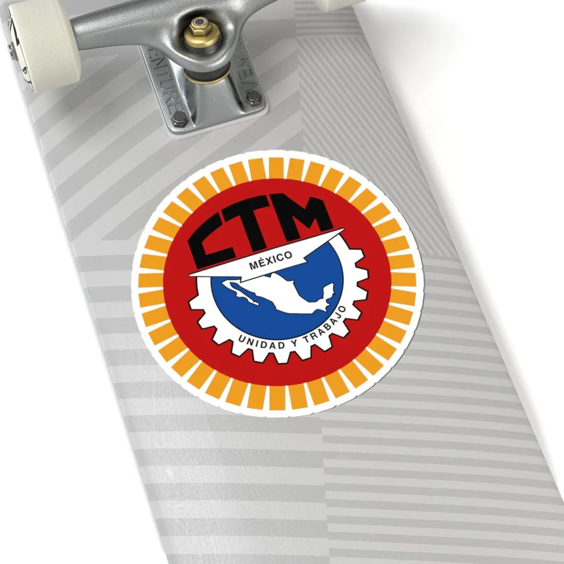 Logo de la CTM (Mexico) (Coat of Arms) STICKER Vinyl Kiss-Cut Decal - The Sticker Space