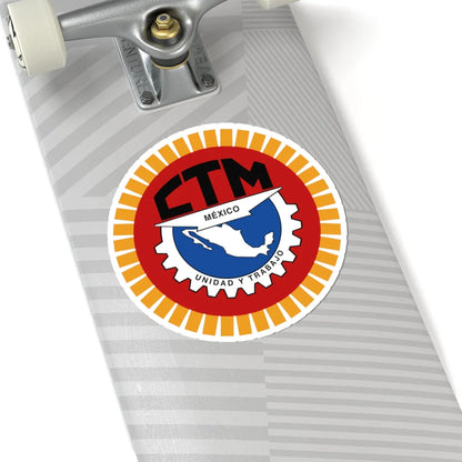 Logo de la CTM (Mexico) (Coat of Arms) STICKER Vinyl Kiss-Cut Decal - The Sticker Space