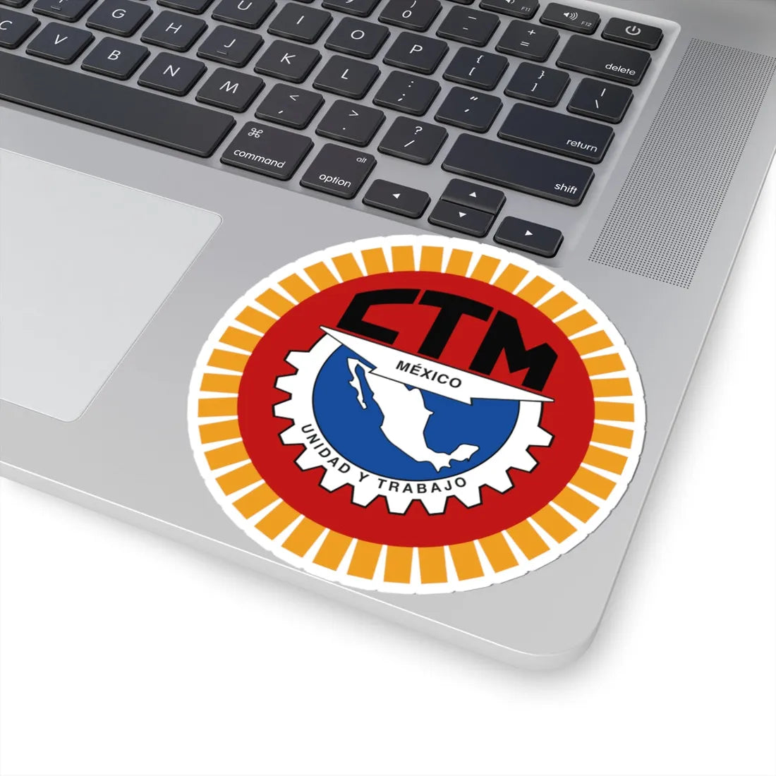 Logo de la CTM (Mexico) (Coat of Arms) STICKER Vinyl Kiss-Cut Decal - The Sticker Space