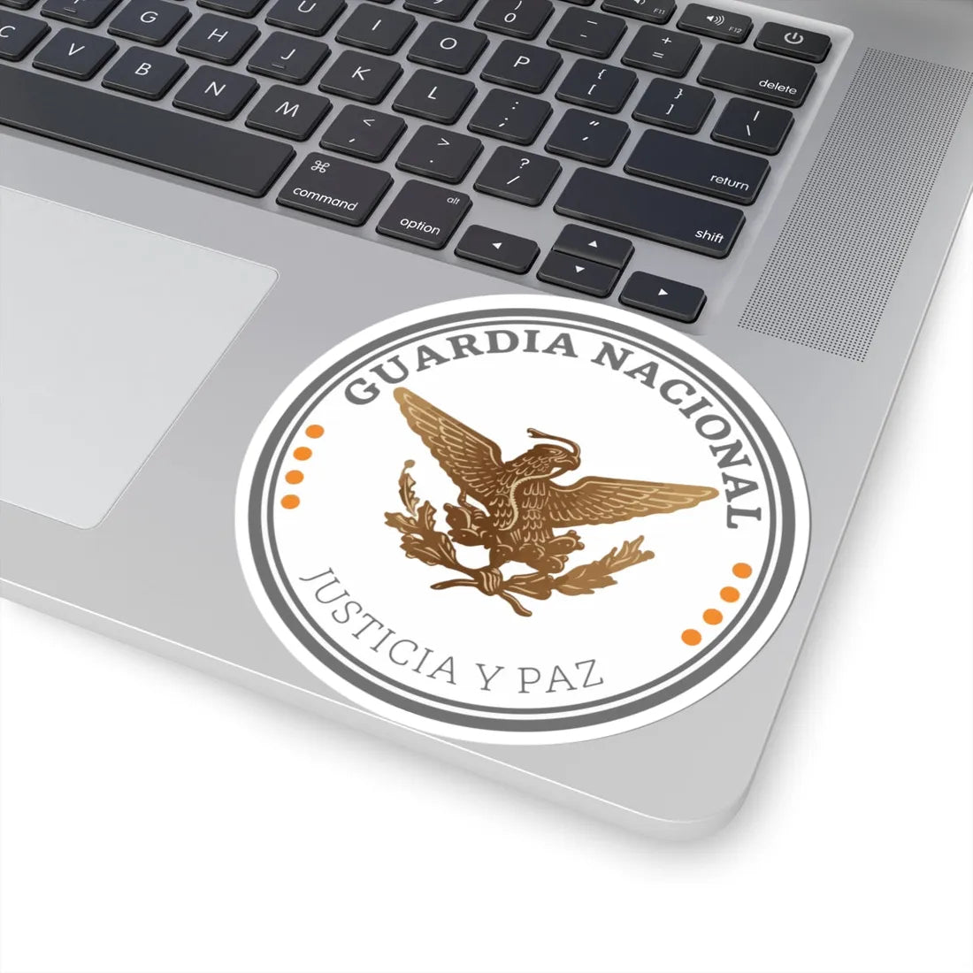 Logo de la Guardia Nacional México (Mexico) (Coat of Arms) STICKER Vinyl Kiss-Cut Decal - The Sticker Space