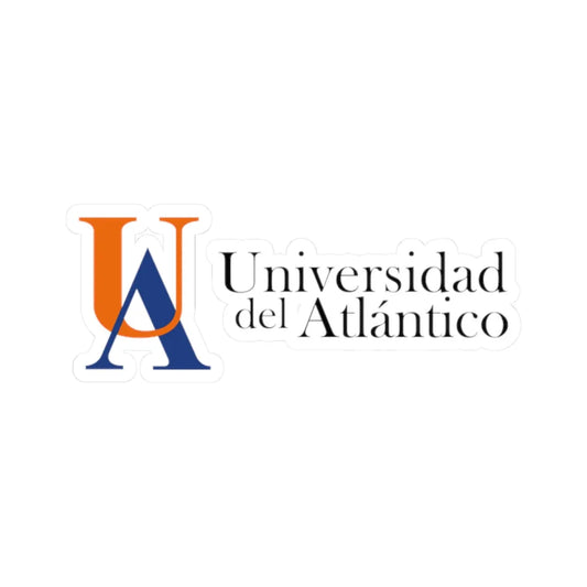 Logo de la Universidad del Atlántico (Colombia) (Coat of Arms) STICKER Vinyl Kiss-Cut Decal 2 Inch White - The Sticker Space