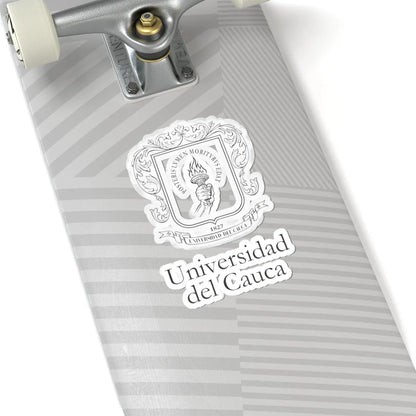 Logo de la Universidad del Cauca (Colombia) (Coat of Arms) STICKER Vinyl Kiss-Cut Decal - The Sticker Space
