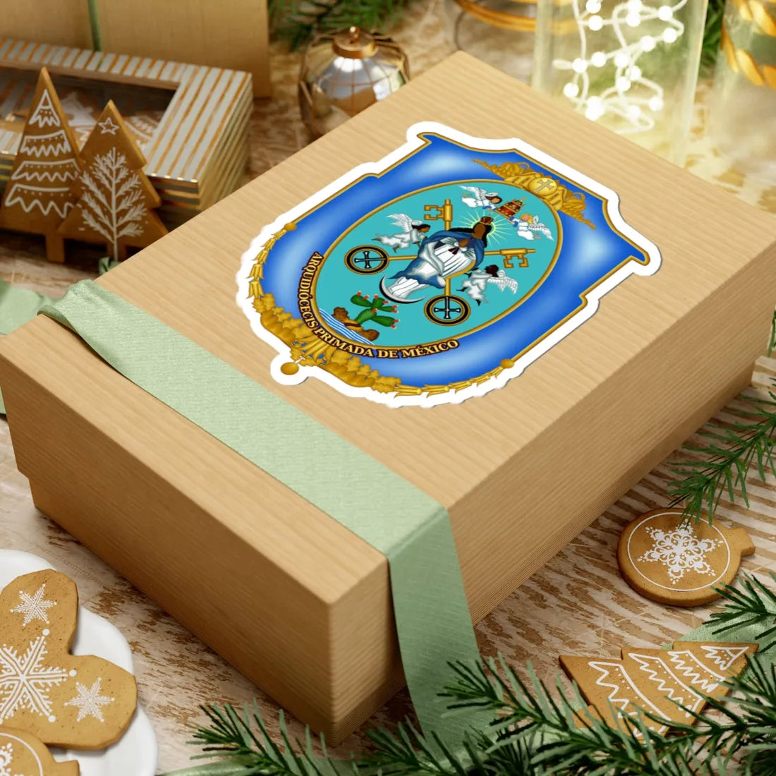 Logo del APM (Costa Rica) (Coat of Arms) STICKER Vinyl Kiss-Cut Decal - The Sticker Space