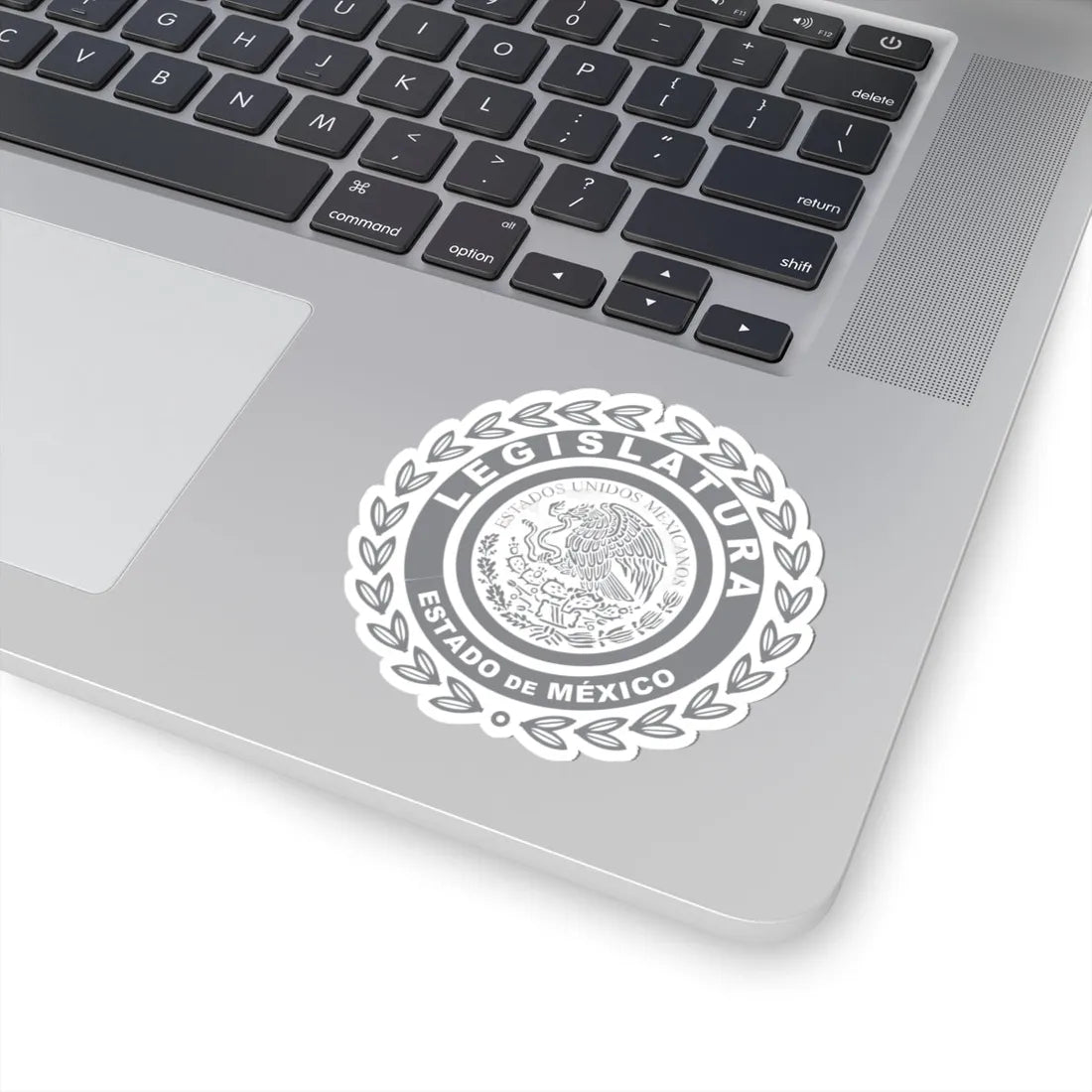 Logo del Congreso del Estado de México (Mexico) (Coat of Arms) STICKER Vinyl Kiss-Cut Decal - The Sticker Space