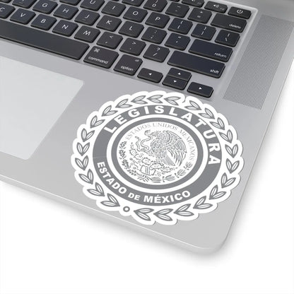 Logo del Congreso del Estado de México (Mexico) (Coat of Arms) STICKER Vinyl Kiss-Cut Decal - The Sticker Space