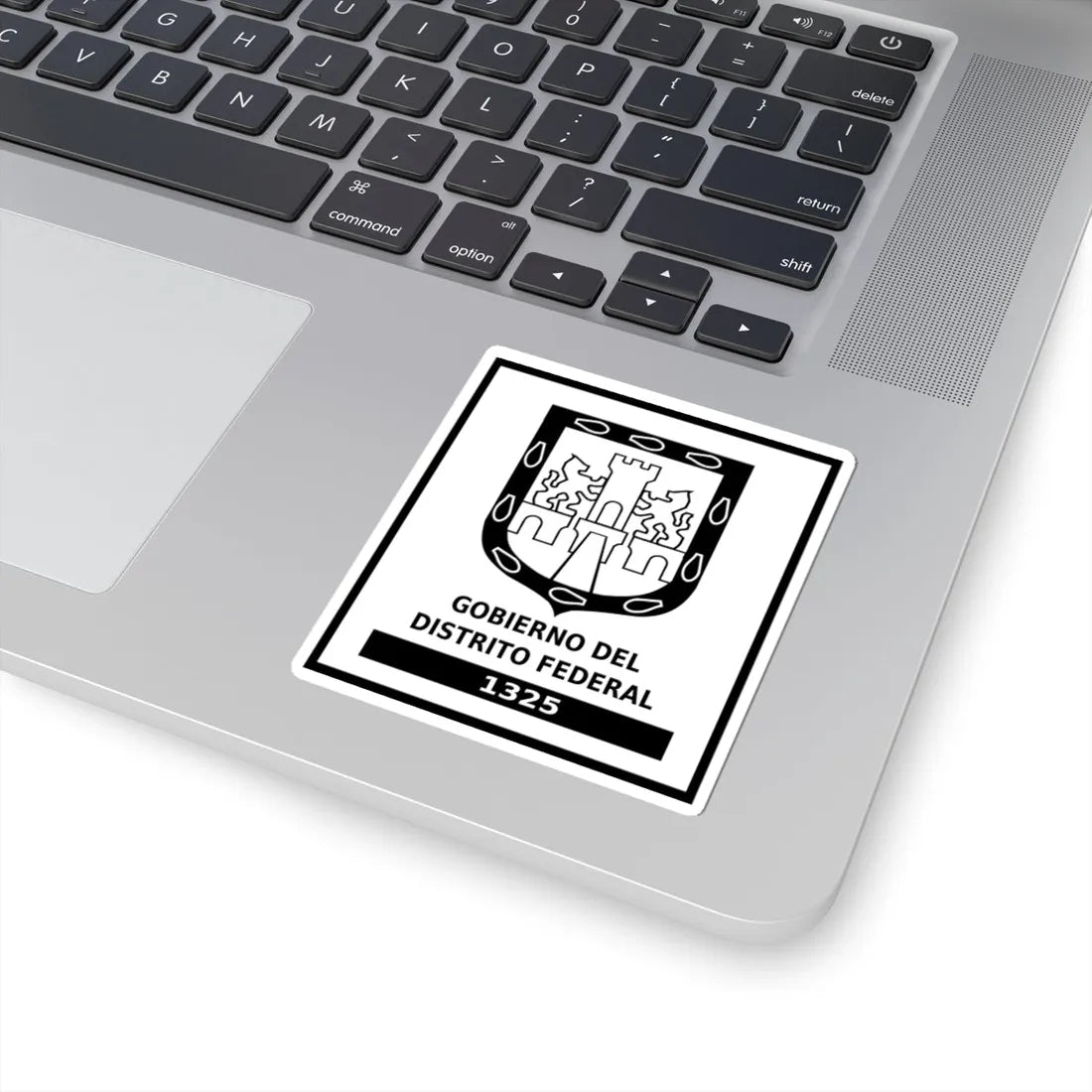 Logo del Gobierno del Distrito Federal México (Costa Rica) (Coat of Arms) STICKER Vinyl Kiss-Cut Decal - The Sticker Space