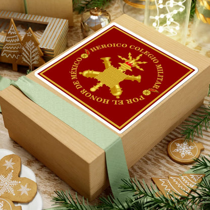 Logo del Heroico Colegio Militar Mexico (Mexico) (Coat of Arms) STICKER Vinyl Kiss-Cut Decal - The Sticker Space