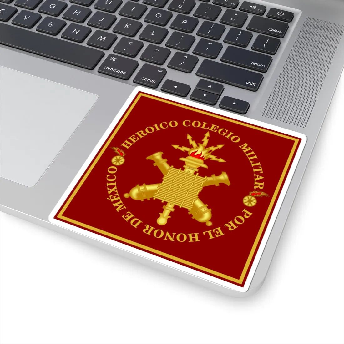 Logo del Heroico Colegio Militar Mexico (Mexico) (Coat of Arms) STICKER Vinyl Kiss-Cut Decal - The Sticker Space