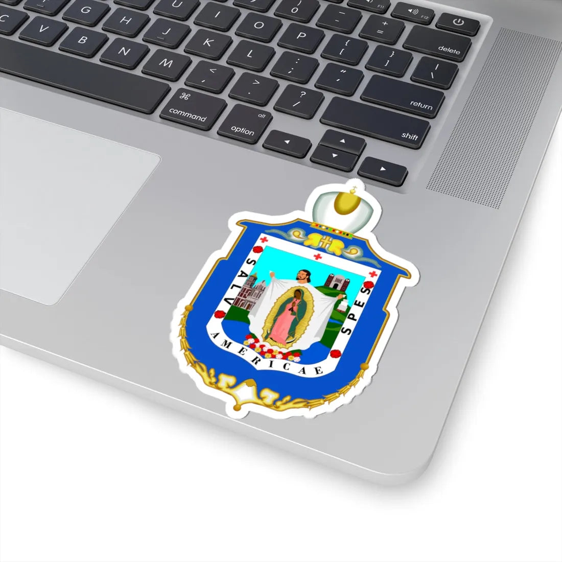 Logo del INBSMG (Costa Rica) (Coat of Arms) STICKER Vinyl Kiss-Cut Decal - The Sticker Space