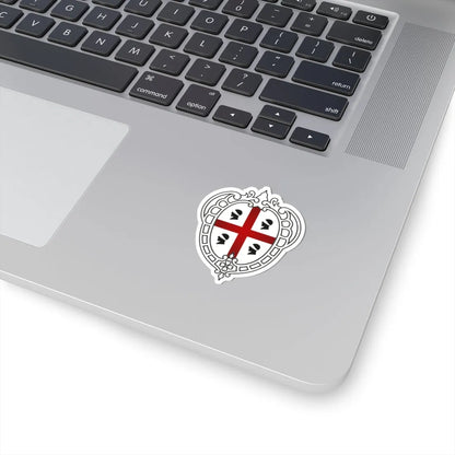 Logo istituzionale Regione Sardegna 2021 (Italy) (Coat of Arms) STICKER Vinyl Kiss-Cut Decal - The Sticker Space