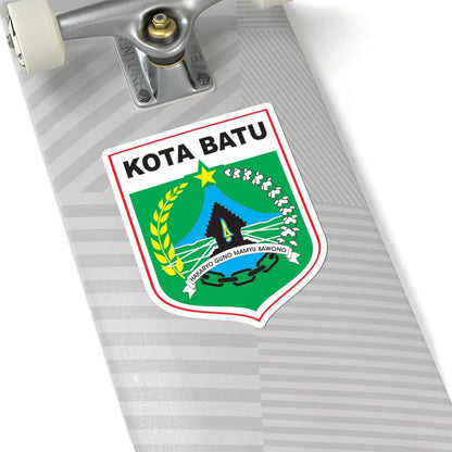 Logo Kota Batu Jawa Timur Seal of Batu East Java (Indonesia) (Coat of Arms) STICKER Vinyl Kiss-Cut Decal - The Sticker Space