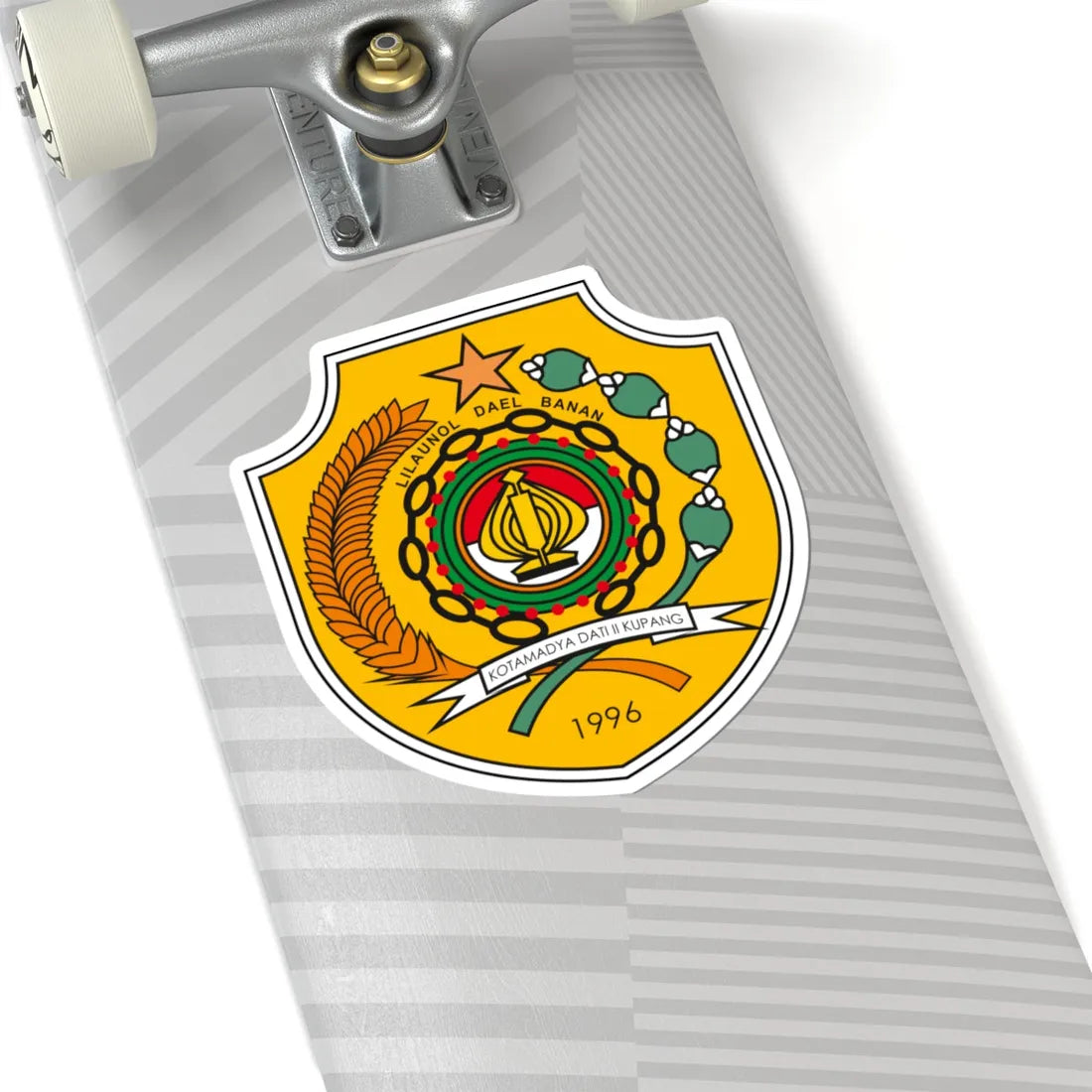 LOGO KOTA KUPANG (Indonesia) (Coat of Arms) STICKER Vinyl Kiss-Cut Decal - The Sticker Space