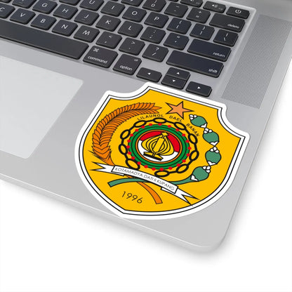 LOGO KOTA KUPANG (Indonesia) (Coat of Arms) STICKER Vinyl Kiss-Cut Decal - The Sticker Space