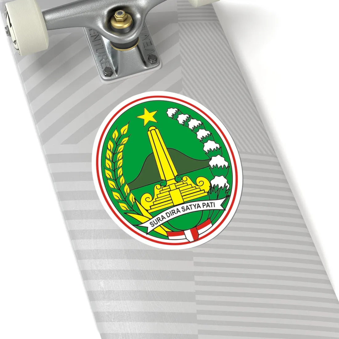 Logo Kota Pasuruan - Seal of Pasuruan City (Indonesia) (Coat of Arms) STICKER Vinyl Kiss-Cut Decal - The Sticker Space