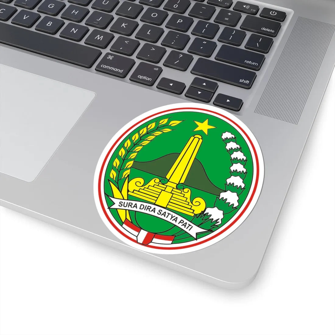 Logo Kota Pasuruan - Seal of Pasuruan City (Indonesia) (Coat of Arms) STICKER Vinyl Kiss-Cut Decal - The Sticker Space