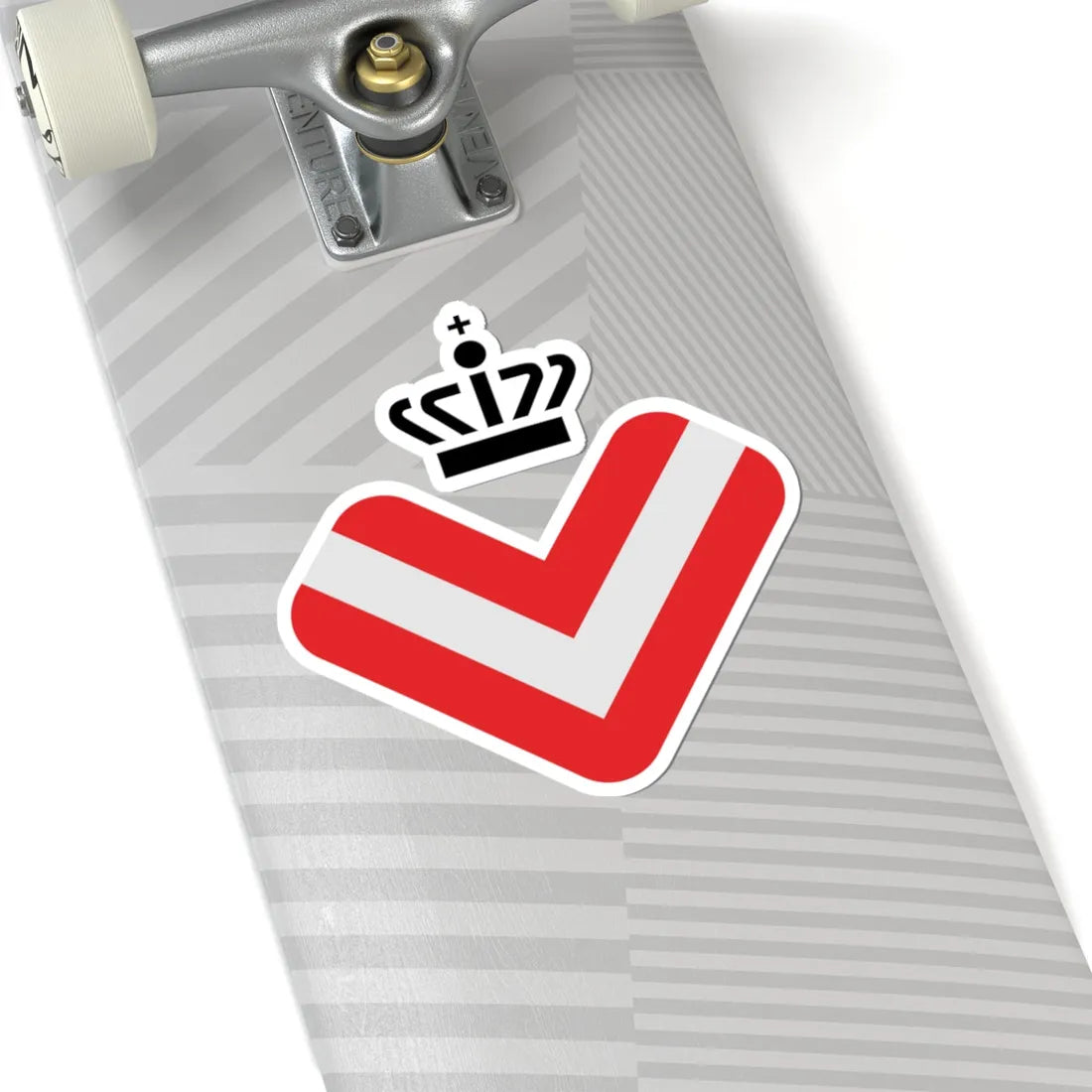 Logo of Administration of Conscientious Objector (Denmark) (Coat of Arms) STICKER Vinyl Kiss-Cut Decal - The Sticker Space