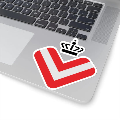 Logo of Administration of Conscientious Objector (Denmark) (Coat of Arms) STICKER Vinyl Kiss-Cut Decal - The Sticker Space