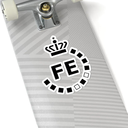 Logo of Danish Defence Intelligence Service (Denmark) (Coat of Arms) STICKER Vinyl Kiss-Cut Decal - The Sticker Space