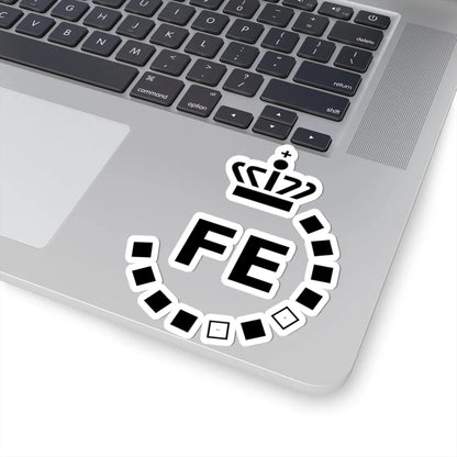 Logo of Danish Defence Intelligence Service (Denmark) (Coat of Arms) STICKER Vinyl Kiss-Cut Decal - The Sticker Space