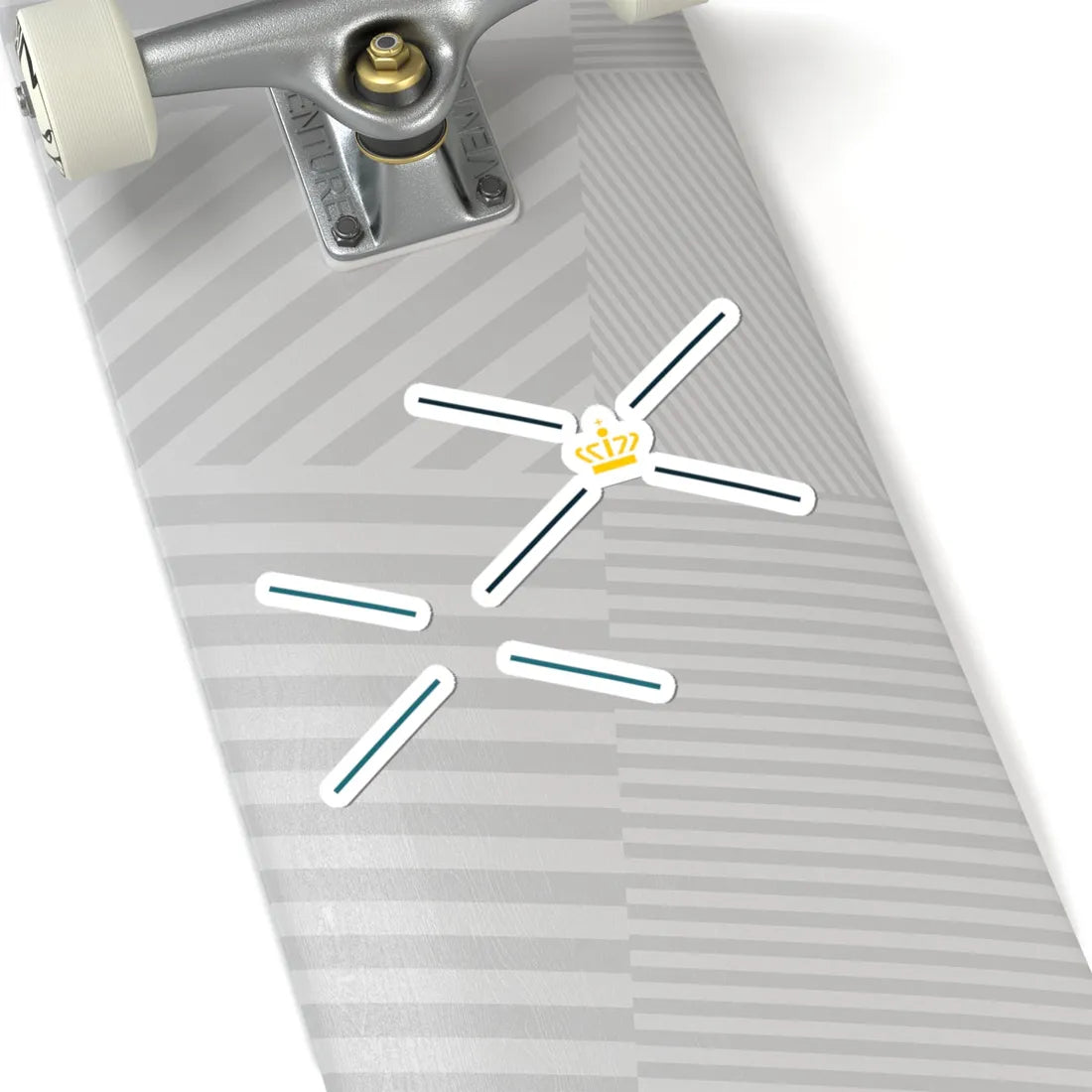 Logo of Ministry of Defence Denmark (Denmark) (Coat of Arms) STICKER Vinyl Kiss-Cut Decal - The Sticker Space